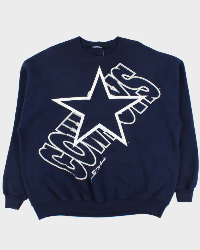 Vintage 1995 The Game Dallas Cowboys NFL Crewneck Sweatshirt - XXL