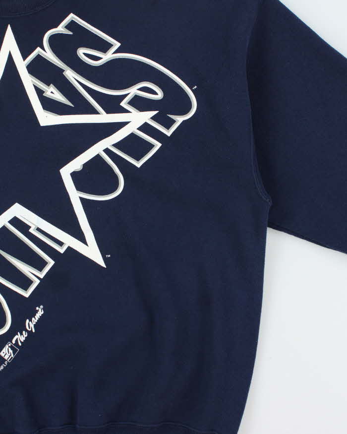 Vintage 1995 The Game Dallas Cowboys NFL Crewneck Sweatshirt - XXL