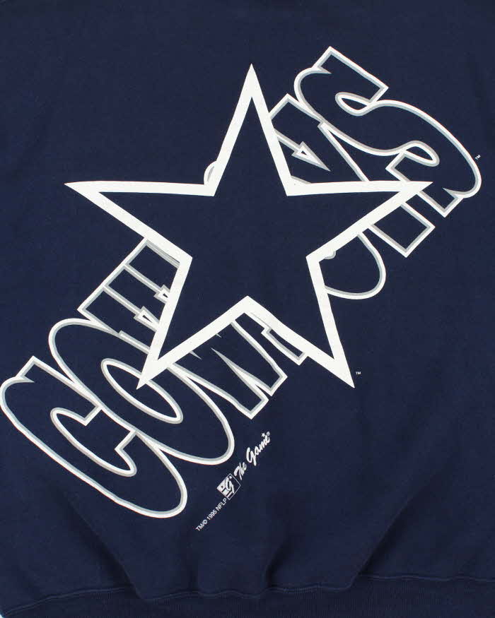 Vintage 1995 The Game Dallas Cowboys NFL Crewneck Sweatshirt - XXL