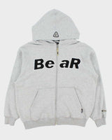 Vintage 1990s Bear USA Spell-Out Zip-Up Hoodie  - L