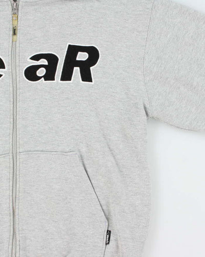 Vintage 1990s Bear USA Spell-Out Zip-Up Hoodie  - L