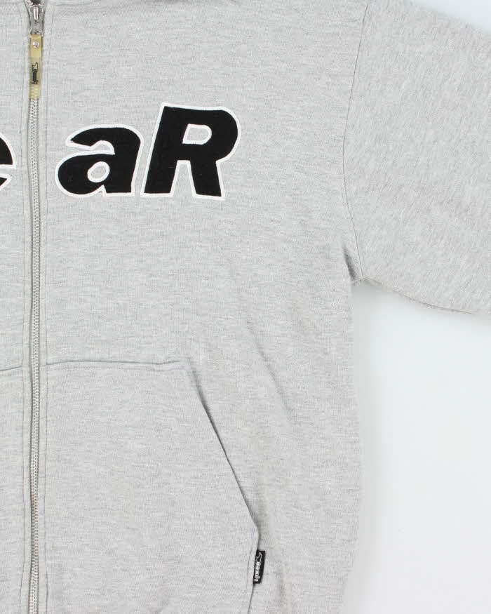 Vintage 1990s Bear USA Spell-Out Zip-Up Hoodie  - L