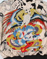 Vintage Y2K 00s Ed Hardy Graphic Rhinestone Zip-Up Hoodie  - XXL