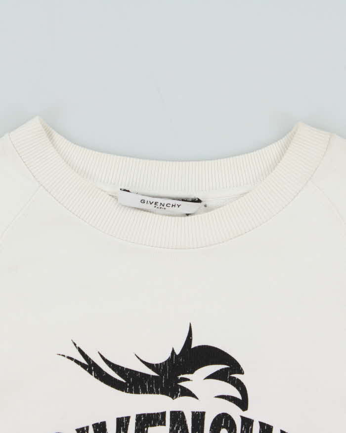 Givenchy GV2 Industries Tribal Logo Crewneck Sweatshirt - S