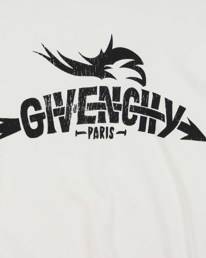 Givenchy GV2 Industries Tribal Logo Crewneck Sweatshirt - S