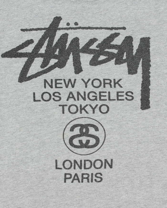 Vintage Stussy Big Cities Crewneck Sweatshirt - S