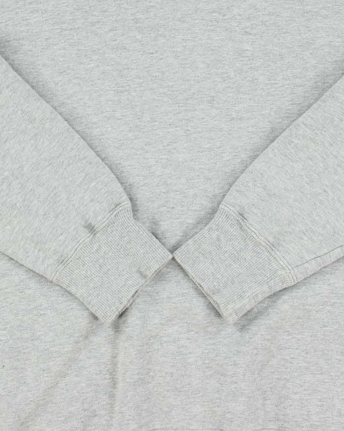 Vintage 1990s Paul Smith Jeans Heavyweight Marl Grey Crewneck Sweatshirt - L