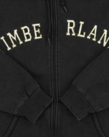Vintage 1990s Timberland Spell-Out Heavyweight Full-Zip Hoodie - M