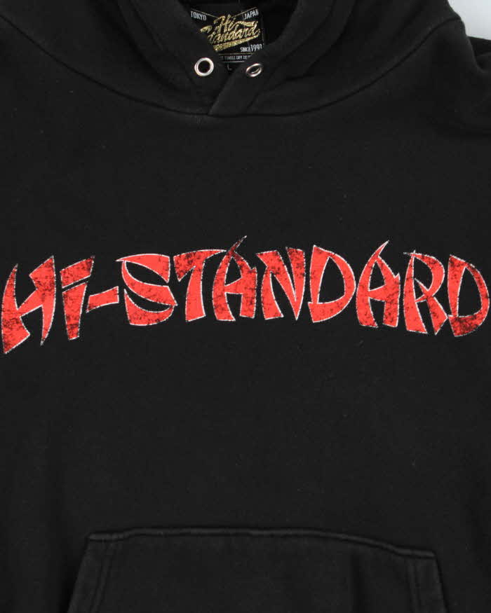 Vintage Hi-Standard Japanese Punk Band Pullover Hoodie - L