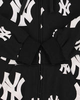 Vintage Y2K 00s L.A Collection New York Yankees Heavyweight Full-Zip Hoodie - L