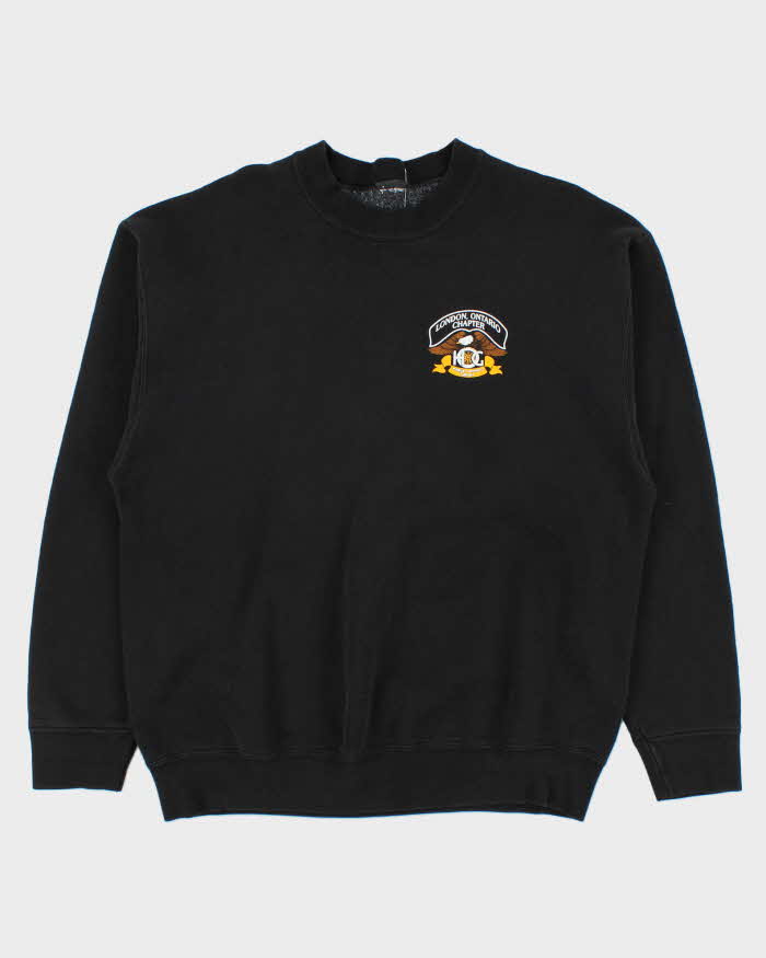 Vintage 1990s HOG Harley Owners Club Kingston Chapter Crewneck Sweatshirt - L