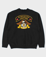 Vintage 1990s HOG Harley Owners Club Kingston Chapter Crewneck Sweatshirt - L