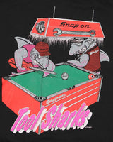 Vintage 1990s Snap-On Tool Sharks Crewneck Sweatshirt - L