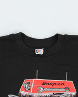 Vintage 1990s Snap-On Tool Sharks Crewneck Sweatshirt - L