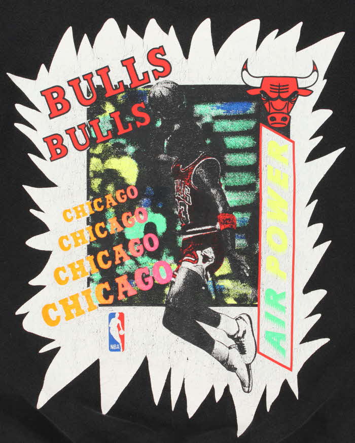 Vintage 1990s NBA Air Jordan Chicago Bulls Crewneck Sweatshirt - L