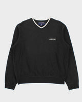 Vintage 1990s Polo Sport Ralph Lauren V-Neck Sweatshirt - M