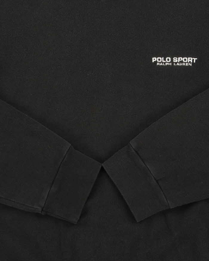 Vintage 1990s Polo Sport Ralph Lauren V-Neck Sweatshirt - M