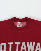 Vintage 1990s FOTL Ottawa Heavyweight Crewneck Sweatshirt - XXL