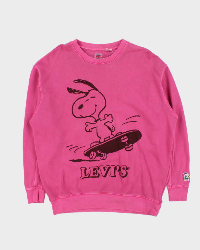 Levi's x Peanuts Snoopy Skate Oversized Crewneck Sweatshirt - S