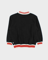 Vintage 1990s Gian Marco Venturi Sport High-Neck Sweatshirt - M