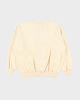 Vintage 1980s Yves Saint Laurent Embroidered Nautical Crewneck Sweatshirt - M