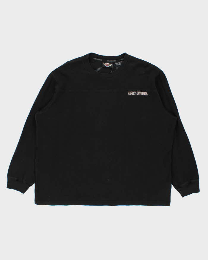 Vintage 00s Harley Davidson Embroidered Crewneck Sweatshirt - XXL