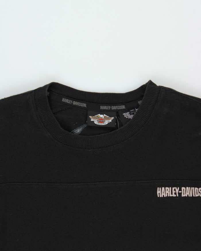 Vintage 00s Harley Davidson Embroidered Crewneck Sweatshirt - XXL