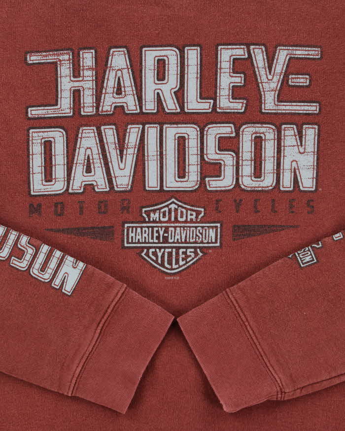 Vintage Harley Davidson Laconia New Hampshire Crewneck Sweatshirt - L