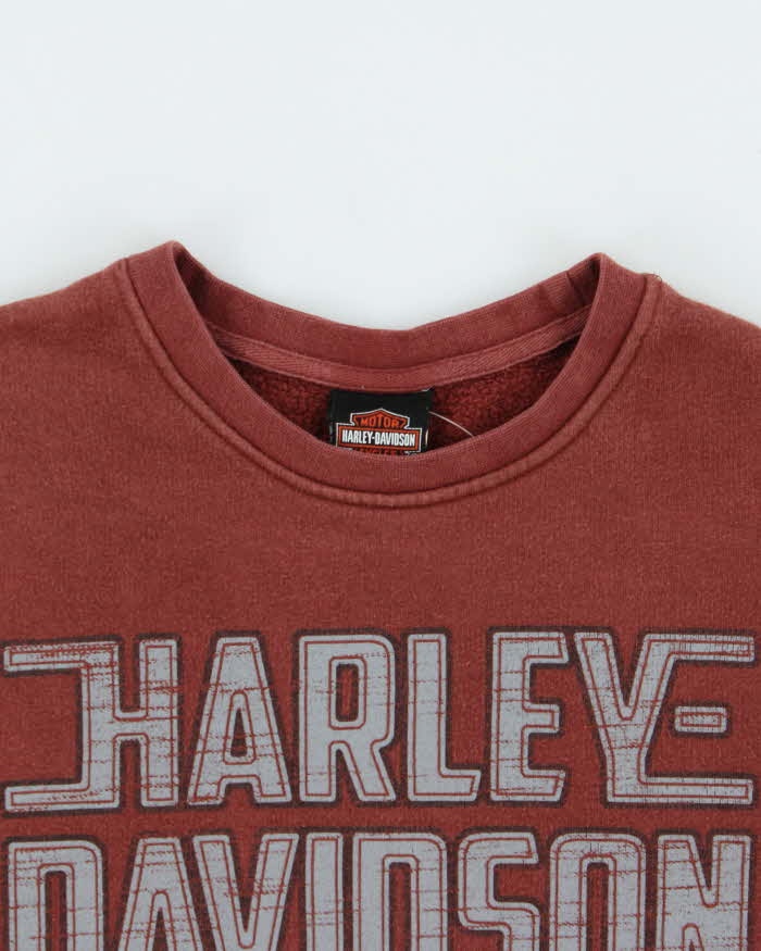 Vintage Harley Davidson Laconia New Hampshire Crewneck Sweatshirt - L