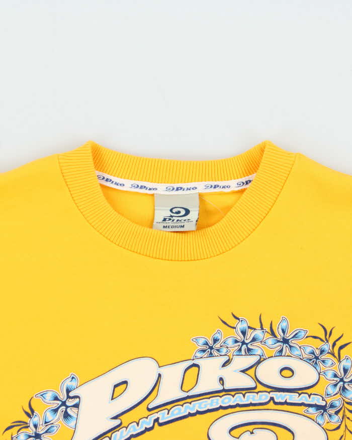 Vintage 00s Piko Hawaiian Longboard Wear Crewneck Sweatshirt - M