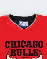Vintage 1990s Starter NBA Chicago Bulls Crewneck Sweatshirt - L
