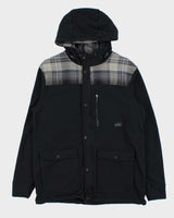 Vintage 00s Nike 6.0 Heavyweight Plaid Full-Zip Hoodie - M