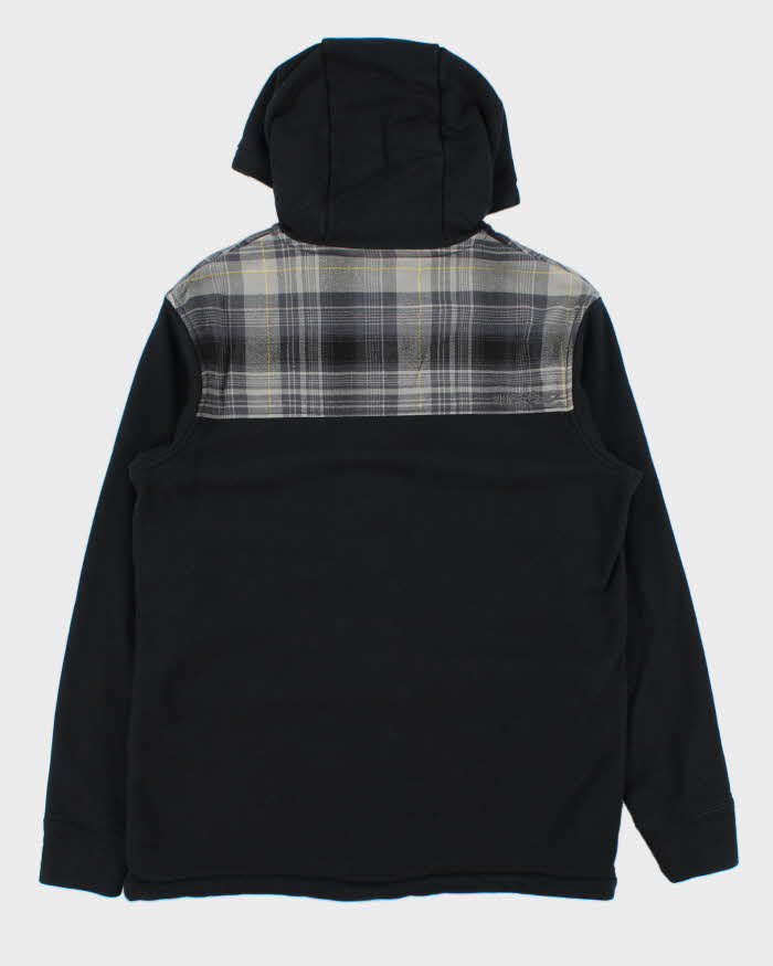 Vintage 00s Nike 6.0 Heavyweight Plaid Full-Zip Hoodie - M