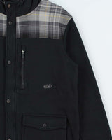 Vintage 00s Nike 6.0 Heavyweight Plaid Full-Zip Hoodie - M