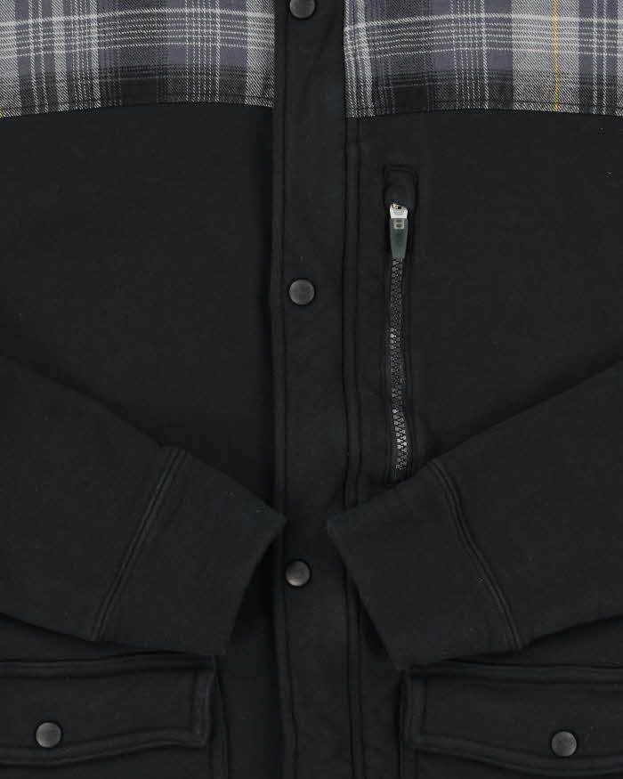 Vintage 00s Nike 6.0 Heavyweight Plaid Full-Zip Hoodie - M