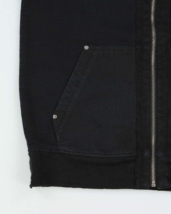 Vintage Y2K 00s Guess Jeans Full-Zip Utility Sweatshirt - S