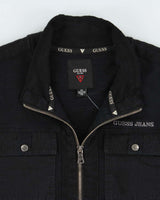 Vintage Y2K 00s Guess Jeans Full-Zip Utility Sweatshirt - S