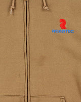 Vintage Carhartt Khaki Brown Heavyweight Zip-Up Hoodie - XL