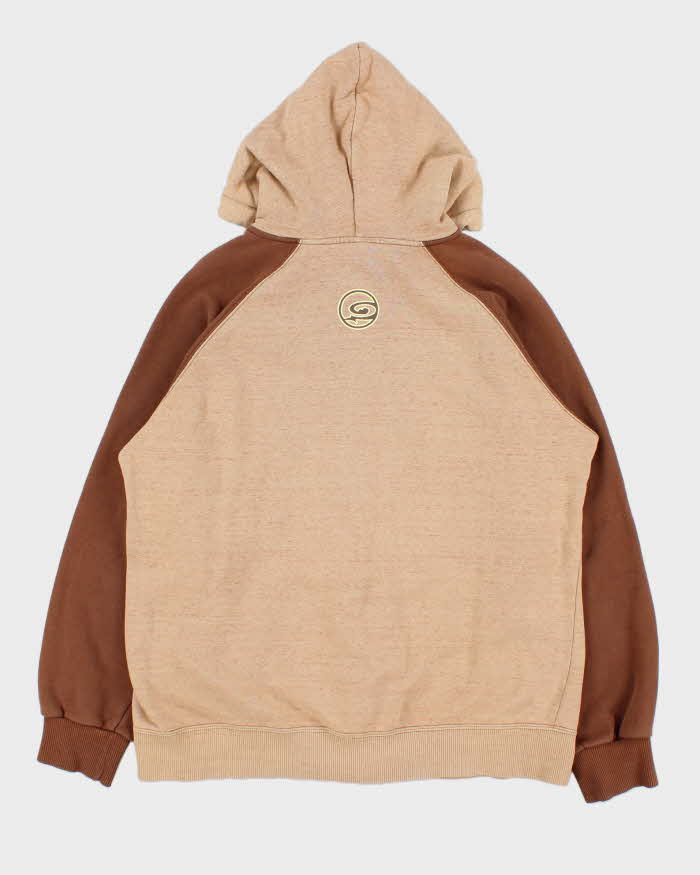Vintage Y2K 00s Piko Surf Hawaii Two-Tone Zip-Up Hoodie - L