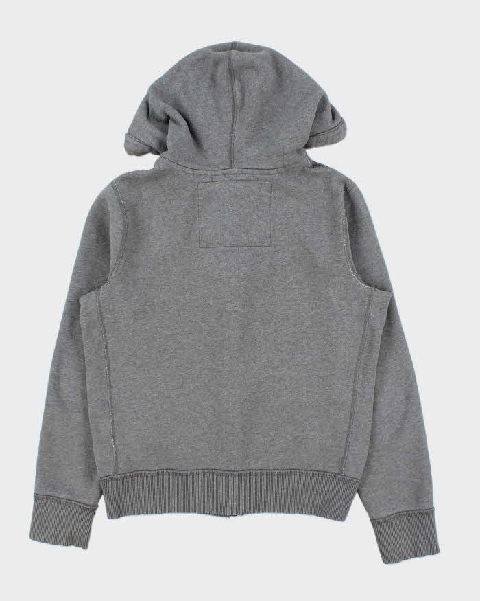 Vintage Y2K 00s Abercrombie & Fitch Muscle Fit Heavyweight Zip-Up Hoodie - M