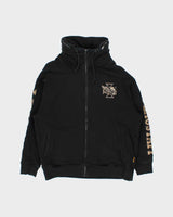Vintage Y2K 00s Flagstaff A.M.C Motorcycle Heavyweight Stow Away Zip-Up Hoodie - XXXL