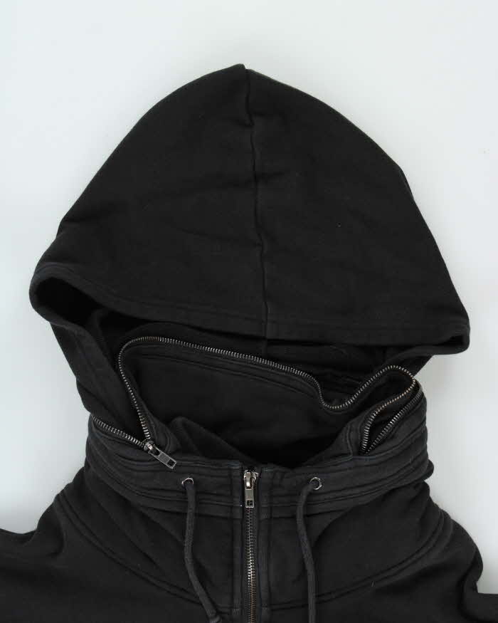 Vintage Y2K 00s Flagstaff A.M.C Motorcycle Heavyweight Stow Away Zip-Up Hoodie - XXXL