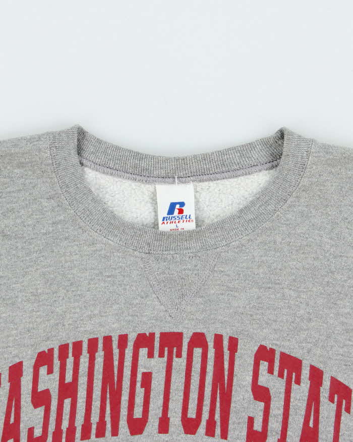Vintage Y2K 00s Russell Athletic Washington State Crewneck Sweatshirt - L