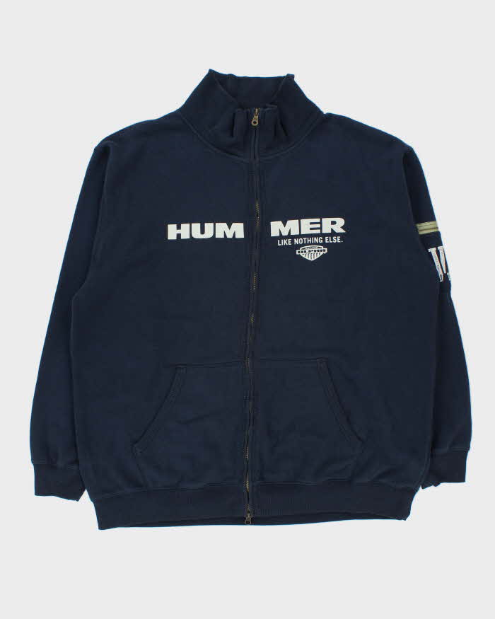Vintage Y2K 00s Hummer Like Nothing Else Zip-Up Sweatshirt - XXL