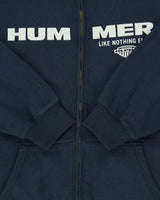Vintage Y2K 00s Hummer Like Nothing Else Zip-Up Sweatshirt - XXL