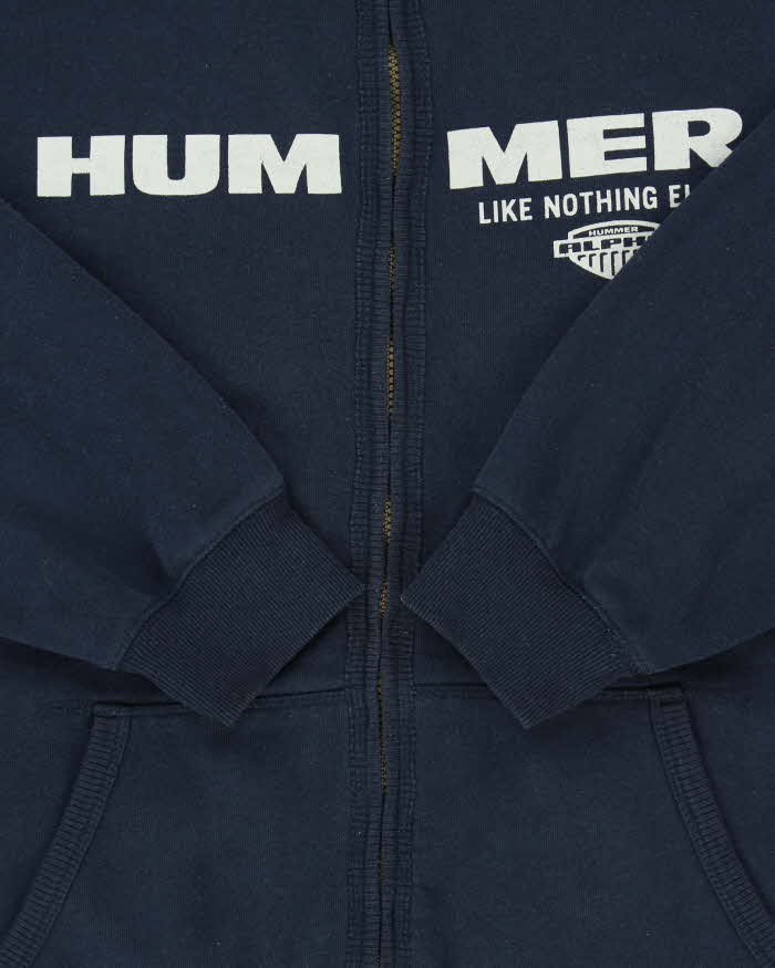 Vintage Y2K 00s Hummer Like Nothing Else Zip-Up Sweatshirt - XXL