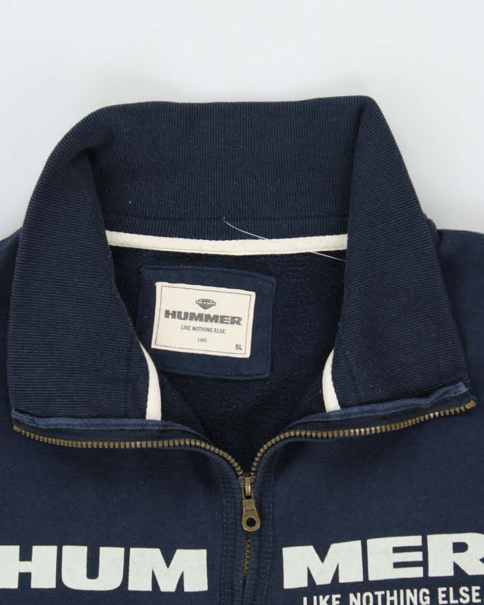 Vintage Y2K 00s Hummer Like Nothing Else Zip-Up Sweatshirt - XXL