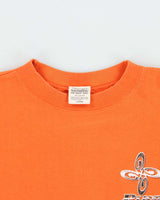Vintage Y2K 00s Piko Hawaiian Longboard Wear Heavyweight Crewneck Sweatshirt - L