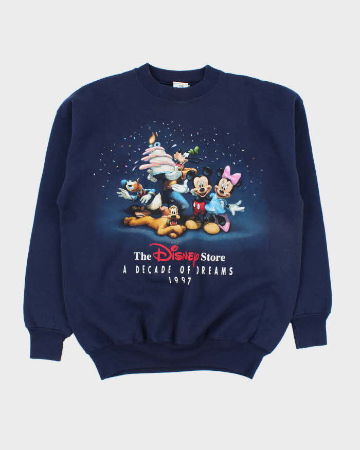 Vintage 1997 Disney Store California Anniversary Crewneck Sweatshirt - M