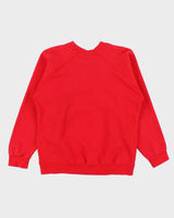 Vintage 1990s Avirex Embroidered Spell-Out Crewneck Sweatshirt - M